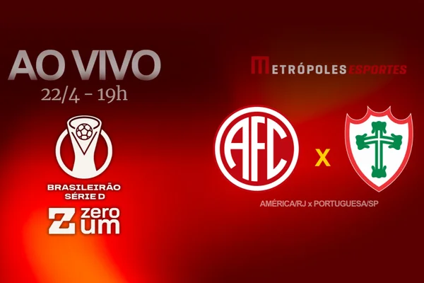 América-RJ X portuguesa-SP - Metrópoles