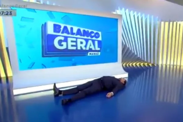 Geraldo Luís no “Balanço Geral Manhã”