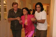Lineu (Marco Nanini), Nenê (Marieta Severo) e Tuco (Lucio Mauro Filho) em A Grande Família Lineu (Marco Nanini), Nenê (Marieta Severo) e Tuco (Lucio Mauro Filho) em A Grande Família