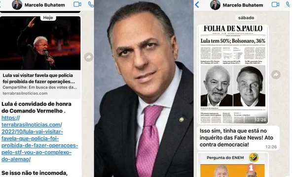 MARCELO BUHATEN COMPARTILHOU FAKE NEWS SOBRE LULA CNJ - METRÓPOLES
