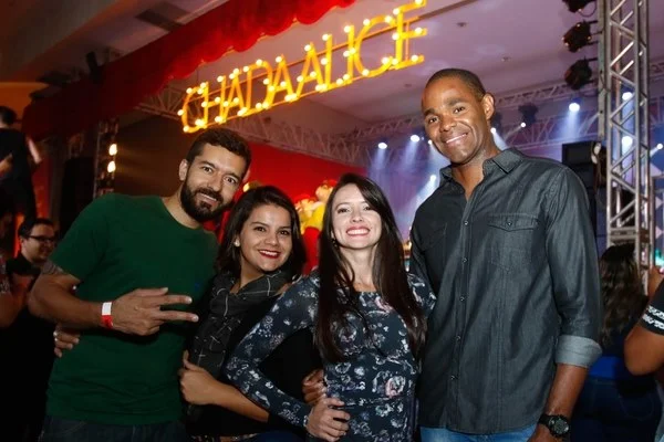Leandro Pitta e Fabiula Pitta, Eduardo Roque e Patrícia Mota Leandro Pitta e Fabiula Pitta, Eduardo Roque e Patrícia Mota