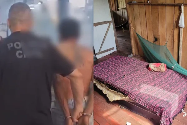 Imagem colorida, Filho é preso suspeito de estuprar e maltratar a mãe de 98 anos no AM - Metrópoles