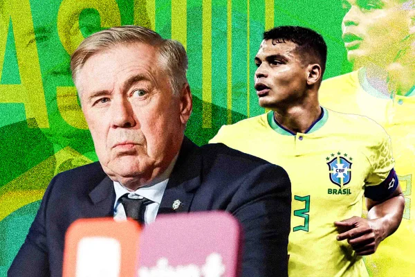 Copa 2026: Ancelotti descarta Thiago Silva e convoca goleiro surpresa