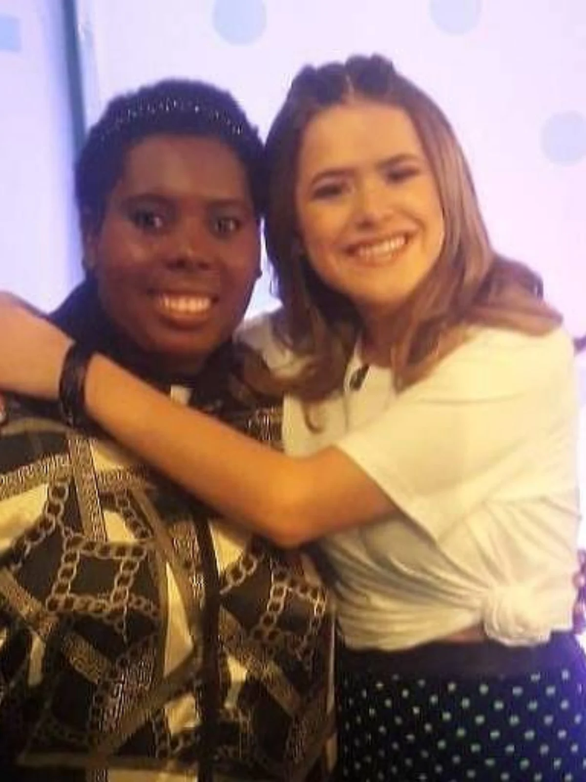 Aline Borel no Programa da Maisa em 2019 Aline Borel no Programa da Maisa em 2019