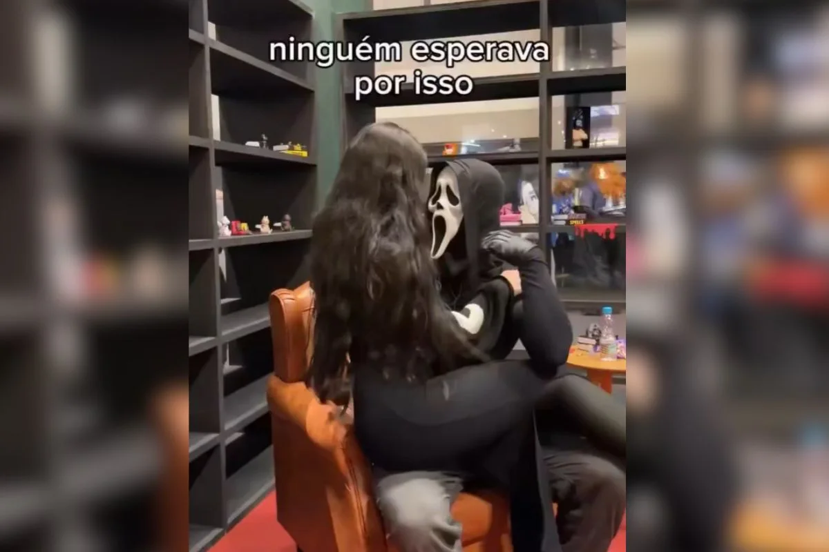 Após ter o rosto identificado nas redes, um dos mascarados passou a ser citado em relatos de supostas abordagens de cunho sexual feitas Após ter o rosto identificado nas redes, um dos mascarados passou a ser citado em relatos de supostas abordagens de cunho sexual feitas