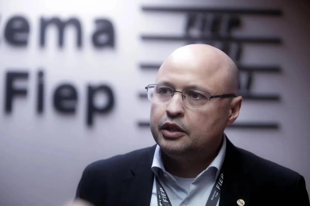 Edson Vasconcelos, presidente licenciado da Fiep e candidato a vice na chapa de Moro Edson Vasconcelos, presidente licenciado da Fiep e candidato a vice na chapa de Moro