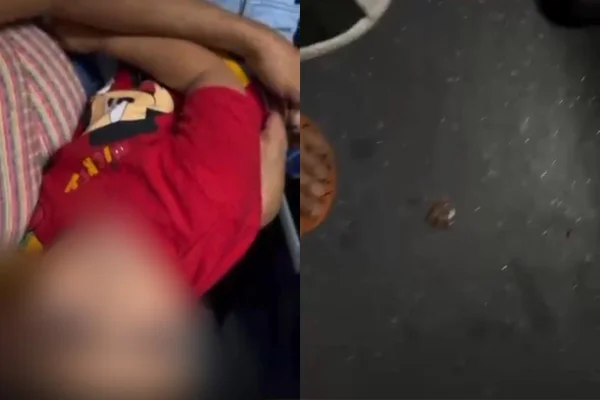 Cobrador salva criança engasgada em ônibus