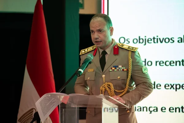 Adido de Defesa do Egito em Brasília, coronel Ahmed Salah