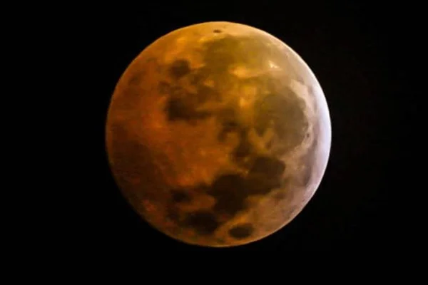 Veja as fotos da superlua de sangue no Distrito Federal