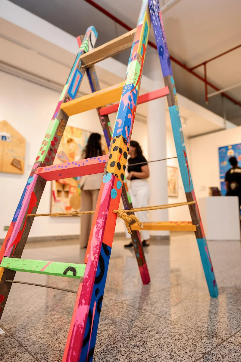 Obras de Daniel Toys na exposição "O que nos habita" Obras de Daniel Toys na exposição "O que nos habita"