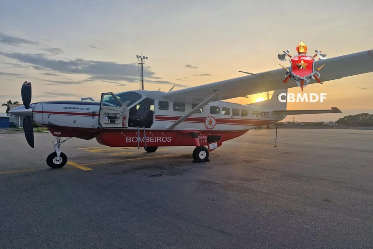 Bombeiros do DF cruzam metade do país para trazer idosa com AVC a Brasília