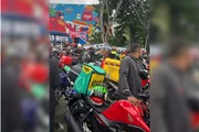 Ato reuniu mais de 100 motoboys na capital paulista e fez parte da mobilização nacional de entregadores por melhores condições de trabalho Ato reuniu mais de 100 motoboys na capital paulista e fez parte da mobilização nacional de entregadores por melhores condições de trabalho