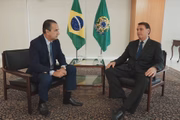 Silas Malafaia e o futuro ex-presidente Bolsonaro