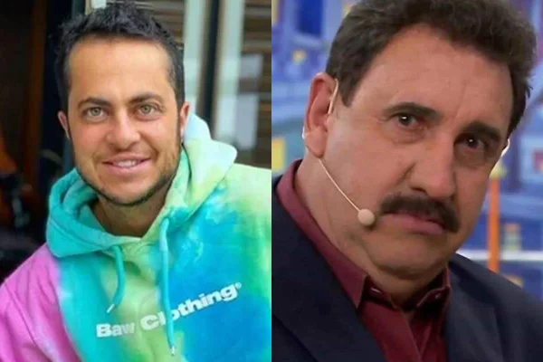 Montagem colorida de Ratinho e Thammy Miranda - Metrópoles