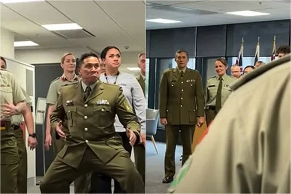Foto colorida de recepção da nova chefe do Exército da Nova Zelândia - Metrópoles