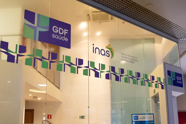 fachada do GDF Saúde