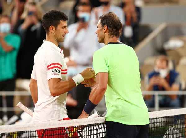 Novak Djokovic e Rafael Nadal na semifinal de Roland Garros em 2021