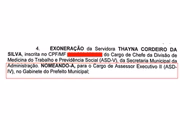 Nomeação em agosto de 2021