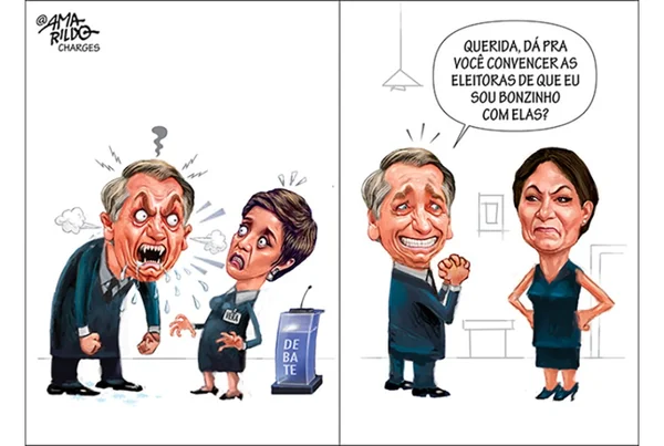 Charge do Amarildo