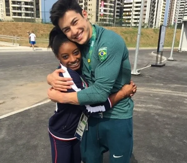 Arthur Nory é apontado como namorado de Simone Biles pela mídia gringa