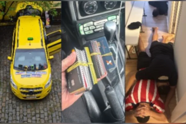 Golpistas de SP que trocavam cartões de idosos em táxis no RJ são presos