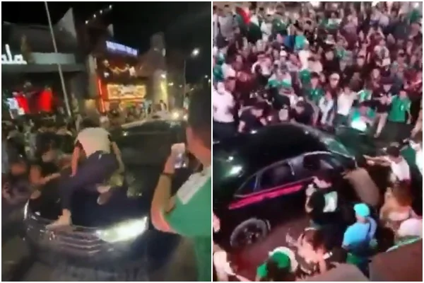 Homem avança com carro contra multidão em comemoração da vitória do México na Copa - Metrópoles