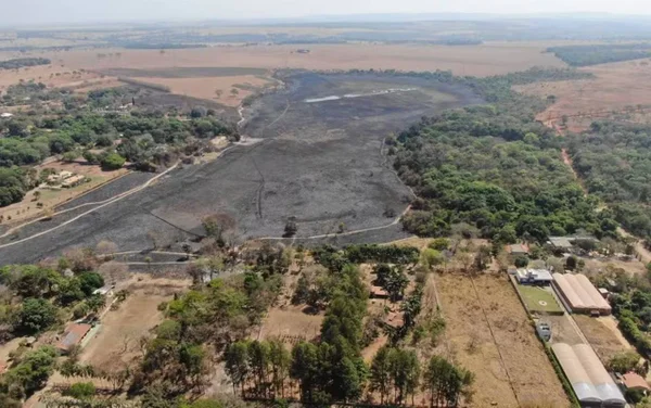 imagem colorida incendios parques regiao metropolitana goiania