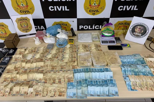 PCDF prende dois e apreende adolescente por tráfico interestadual de drogas