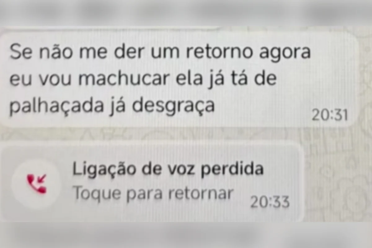 Mensagens enviadas aos familiares Mensagens enviadas aos familiares