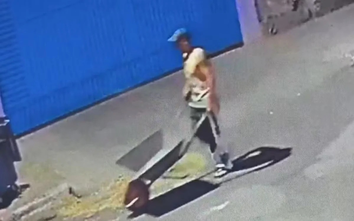 imagem colorida suspeito de matar companheira e transportar corpo em carrinho de mao goias