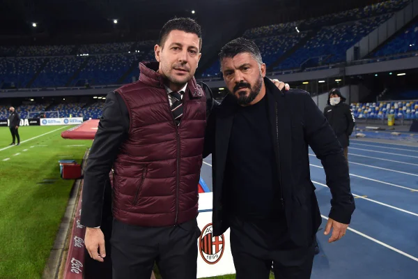 imagem colorida de Gattuso no futebol italiano - Metrópoles