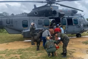 FAB resgata indígenas durante ataque a terra Yanomami, em julho