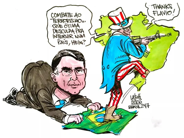 Charge do Carlos Latuff