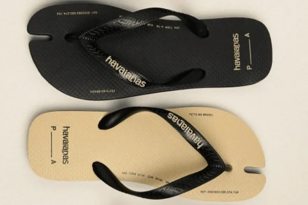 Havaianas leva o Tabi aos chinelos em colaboração com P. Andrade