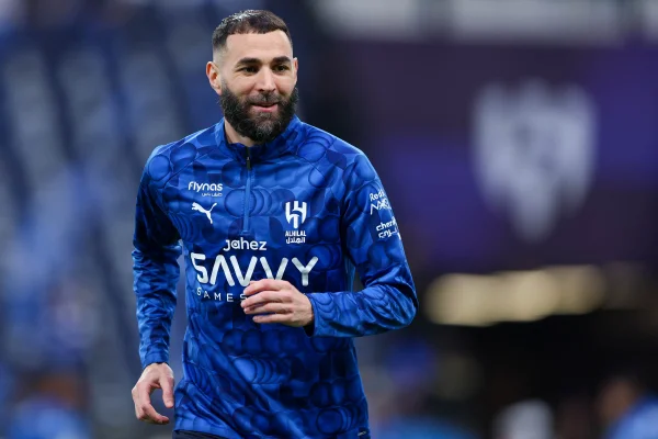Foto colorida de Karim Benzema - Metrópoles
