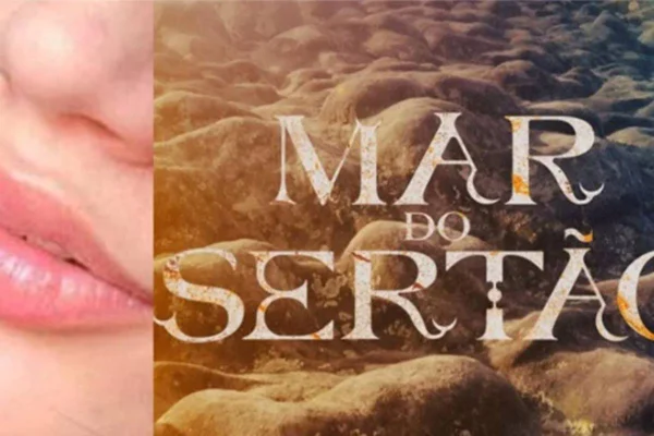 Imagem colorida da logo de Mar do Sertão - Metrópoles