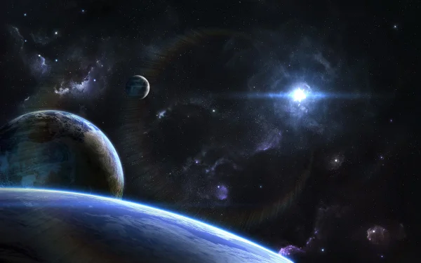 ilustração de planetas