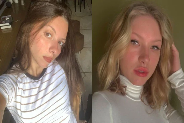 Livia Voi (à esq.) foi confundida com a herdeira da WEG, Livia Voigt - Metrópoles