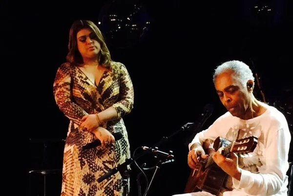Preta e Gilberto Gil
