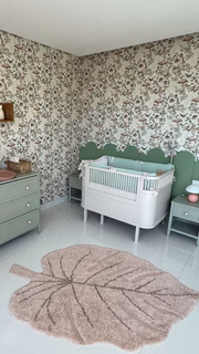 Joana Sanz mostrou o berço da bebê, sua primeira filha com Daniel Alves