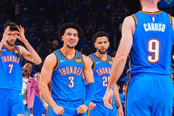 NBA: Thunder bate Lakers e saem na frente na Conferência Oeste