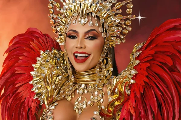 Vivi Winkler desabafa após perder posto de rainha na Estácio: “Triste”