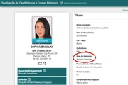 Barclay declarou possuir ensino superior completo durante registro de candidatura Barclay declarou possuir ensino superior completo durante registro de candidatura