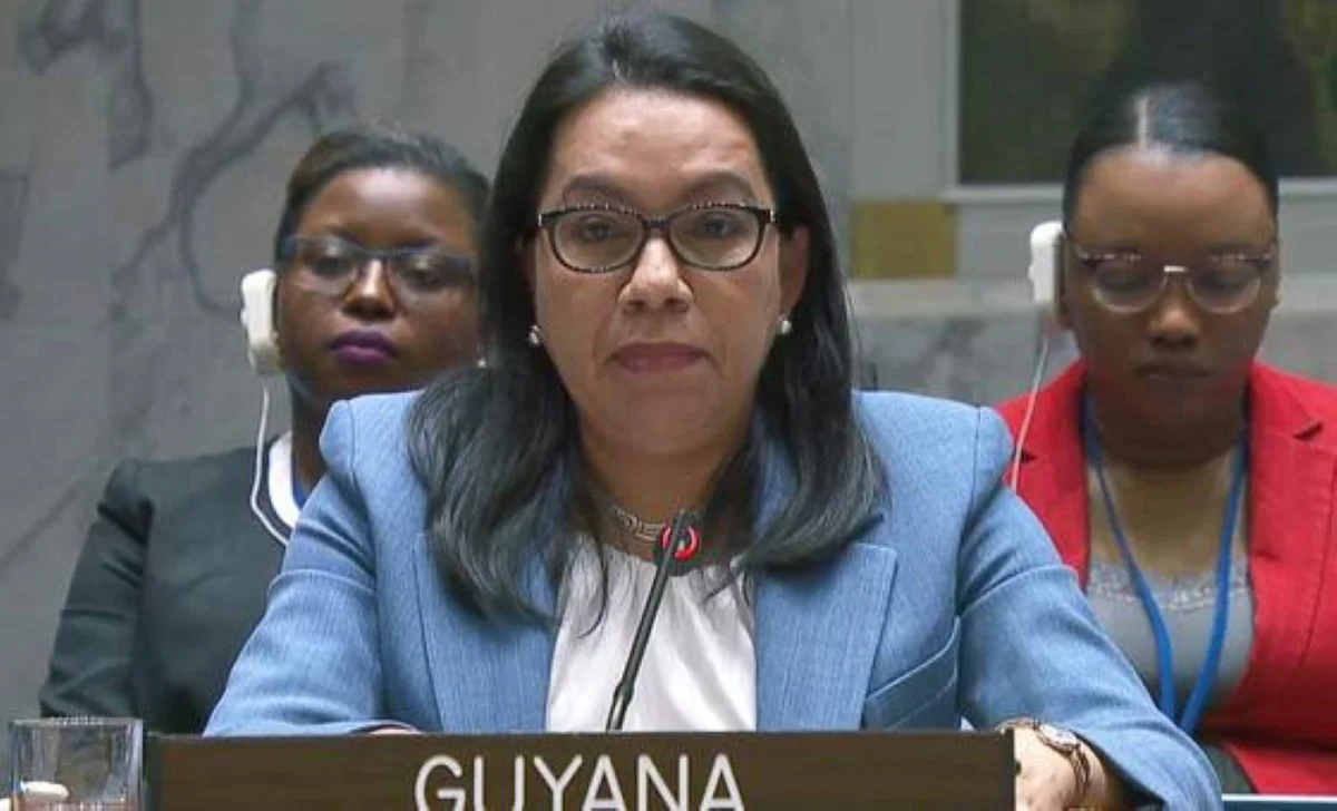 Diplomata da Guiana, Carolyn Rodrigues-Birkett representa o país nas Nações Unidas desde 2020 Diplomata da Guiana, Carolyn Rodrigues-Birkett representa o país nas Nações Unidas desde 2020