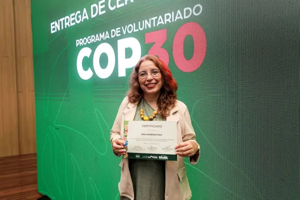 Voluntários da COP30 recebem certificados em Belém