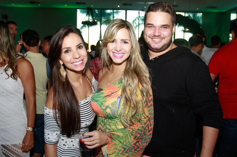 Lohana Miranda, Luana Borges e Diego Hermann Lohana Miranda, Luana Borges e Diego Hermann