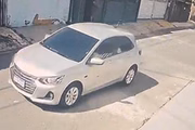 Carro usado por Francisco para fugir