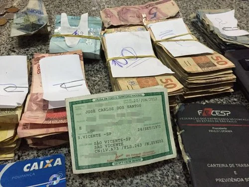 Homem preso com R$ 16 mil na marcha do MST não explica origem da grana