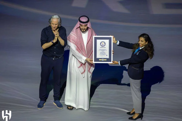 Imagem colorida de Al-Hilal com recorde de vitória - Metrópoles