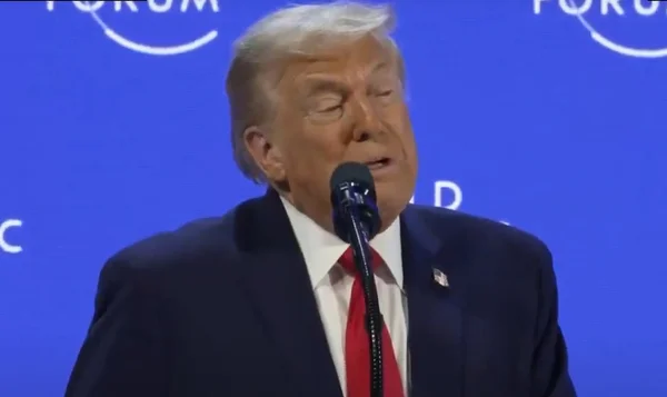 Trump em Davos - Metrópoles